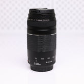 Lente Canon EF 75-300mm f/4-5.6 III (Usado en Buen Estado, con Tapas Incluidas)