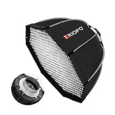 Softbox Octabox de armado rápido con Montura Bowens Triopo K2