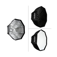 Godox Octabox 120cm Bowens Armado fácil con rejilla