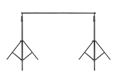 Soporte para fondos con barra telescópica