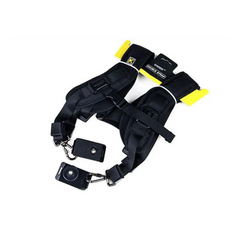 Correa Doble Tipo Arnés para Cámaras DSLR y Mirrorless con Diseño Ajustable y Cómodo