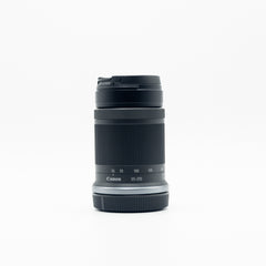 Canon RF 55–210 mm f/5.6–7.4 IS – Lente Teleobjetivo Usado Impecable