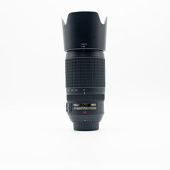 Nikon AF-S 70-300 mm f/4.5-5.6G IF-ED VR – Lente Teleobjetivo Usado