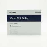 Sigma 30 mm f/1.4 DC DN (Sony E) — Prime luminoso para APS-C