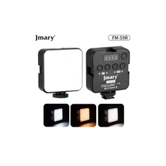 Luz LED Recargable Jmary FM-59R – Iluminación Profesional en un Formato Compacto