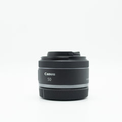 Canon RF 50 mm f/1.8 (Usado Impecable) — Lente fija luminosa para montura R