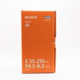 Sony E 55-210mm f/4.5-6.3 OSS para Sony E APS-C