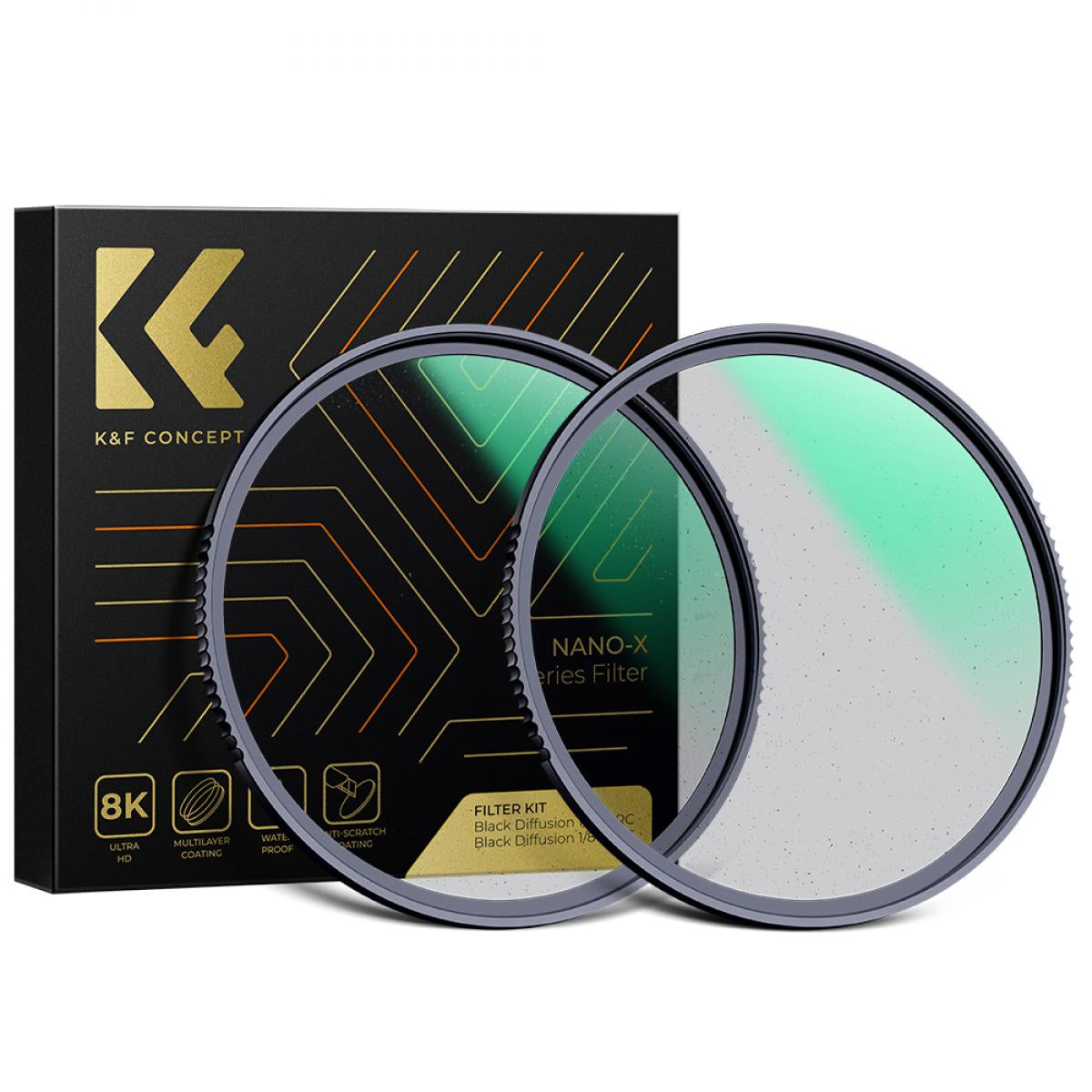 Filtros Black Pro Mist 1/4 y 1/8 Nano-X de K&F Concept – Crea Ambientes Cinematográficos en tus Imágenes