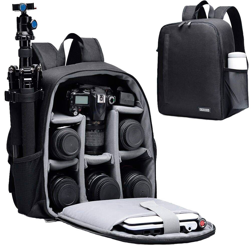 Bulto Fotográfico Caden D6II con Compartimentos Ajustables