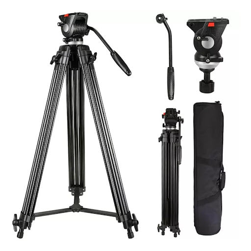 Trípode de Video Nest NT-777: Estabilidad y Fluidez para Producciones Profesionales