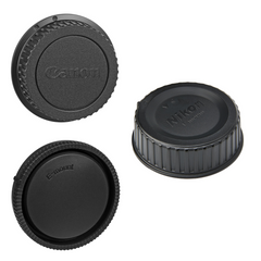 Tapa trasera de lente