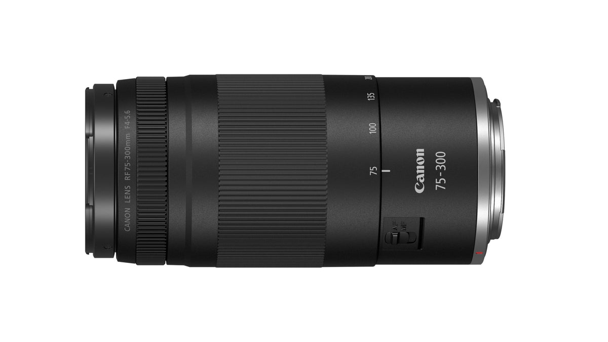Lente Canon RF 75-300mm  F4-5.6 Nuevo