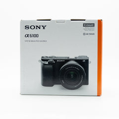Sony A6100 con Lente 16-50 mm – Usada Impecable