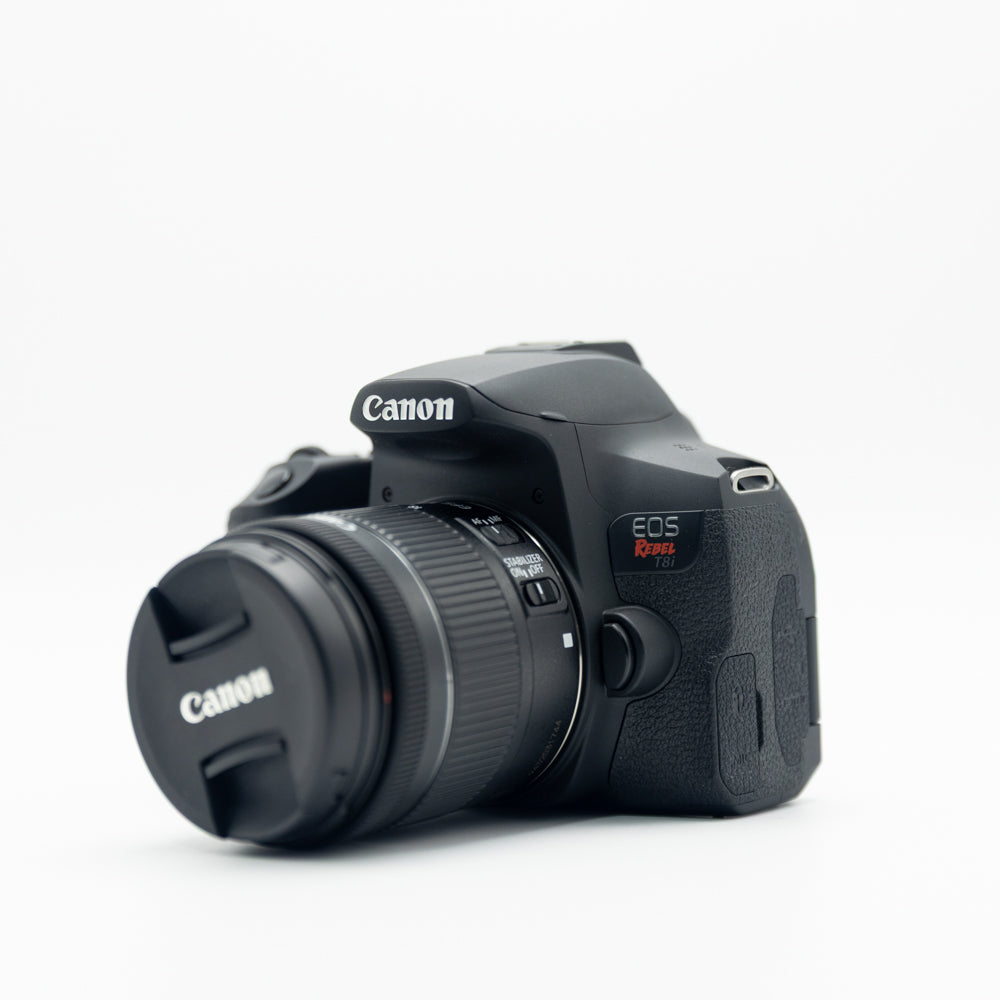 Canon T8i con lente 18-55mm Usada impecable