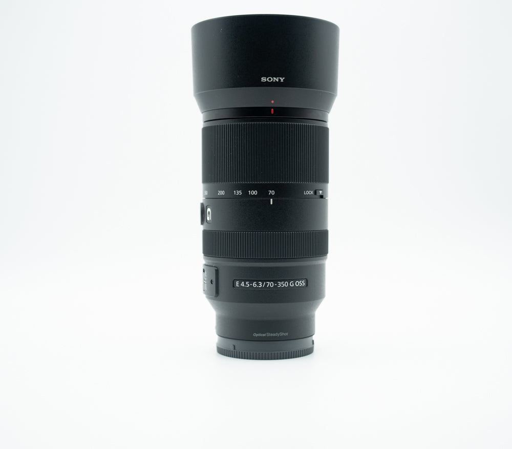 Sony E 70‑350 mm f/4.5‑6.3 G OSS – Lente Teleobjetivo Usado