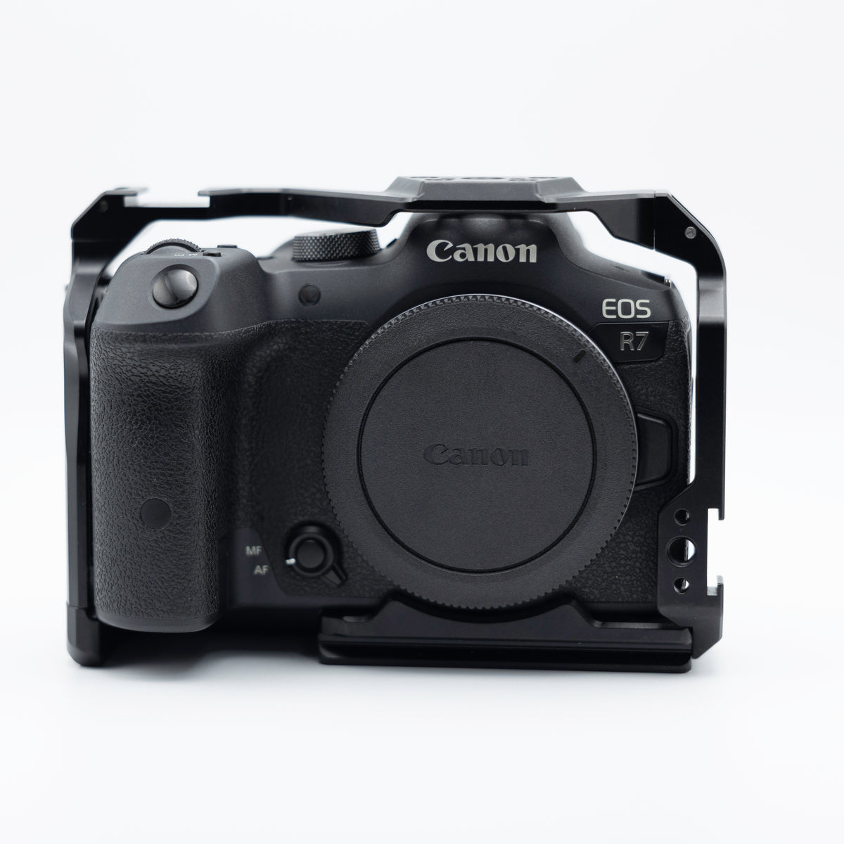 Canon EOS R7 Body con Caja y Jaula – 34 mil disparos