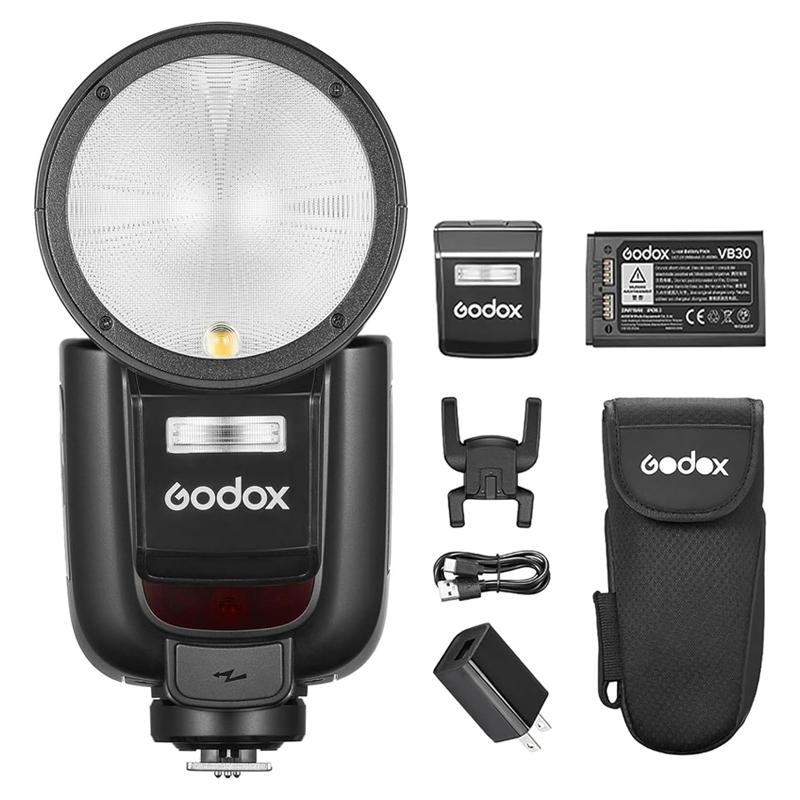 Flash Godox V1 Pro: Alta potencia y Funciones Profesionales Avanzadas